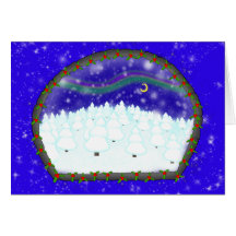 Christmas spirit greeting cards