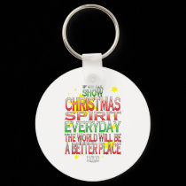 Christmas Spirit keychains by TDG_AG Christmas Spirit keychains