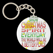 Christmas Spirit keychains
