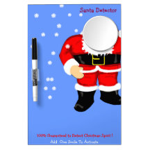 Christmas Spirit/Santa Detector Dry-Erase Boards