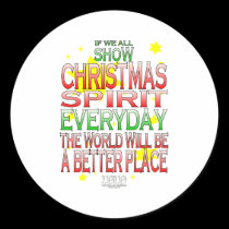 Christmas Spirit stickers