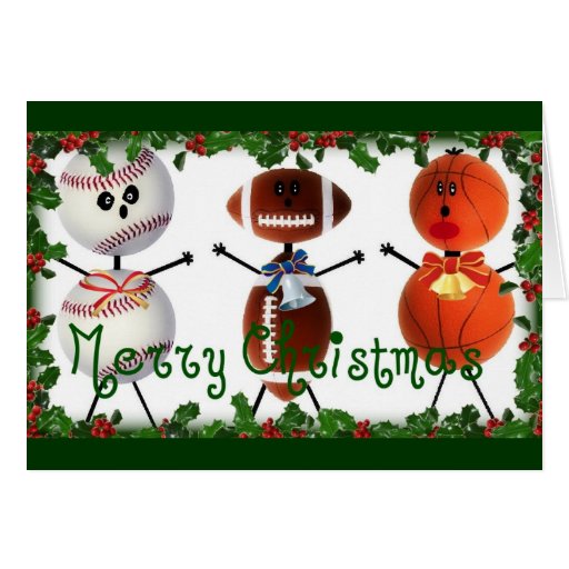 Sports Christmas Cards 