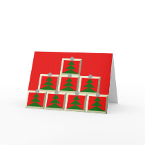 Christmas Squares cards by Macoco_Pepen Christmas Squares cards