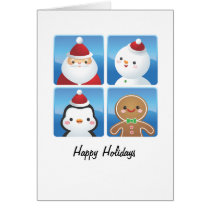 Christmas Squares Cards cards