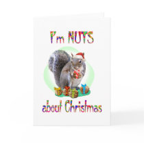 Christmas Squirrel cards