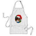 Christmas Squirrel Face Apron