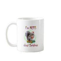 Christmas Squirrel Mug
