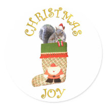 Christmas Squirrel stickers by holidayideas Christmas Squirrel stickers