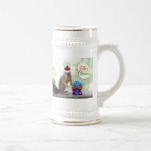 Christmas Squirrel with Christmas Presents Mug