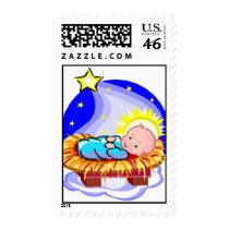 Christmas Stamp  - A Holy Night #1