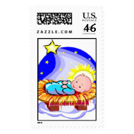 Christmas Stamp - A Holy Night #1 stamp