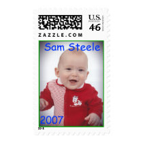 Christmas Stamp, Sam Steele, 2007