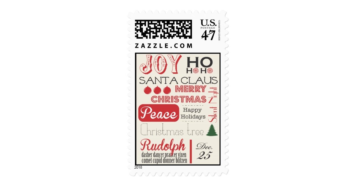 Christmas Stamps | Zazzle