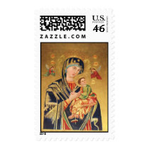 Christmas Stamps Madonna and Child