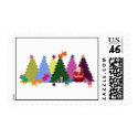 Christmas stamps: Santa and his deers