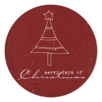 Christmas Stamps stickers
