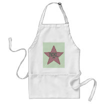 Christmas Star Apron by ingasi Christmas Star Apron