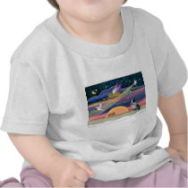 Christmas Star - Australian Cattle Dog t-shirts