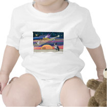 Christmas Star - Australian Cattle Dog t-shirts