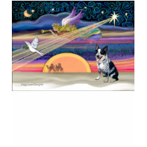 Christmas Star - Australian Cattle Dog t-shirts