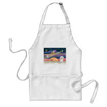 Christmas Star - Bichon Frise 2 Aprons