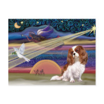 Christmas Star - Cavalier (Blenheim) postcards