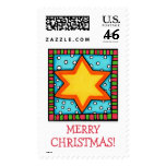 Christmas Star Christmas Stamp