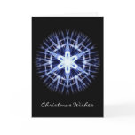 Christmas Star greetings card