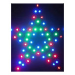 Christmas Star Letterhead Template