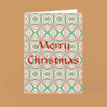 Christmas Star Pattern cards