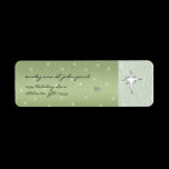 Christmas Star Return Address Labels