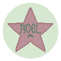Christmas Star Sticker