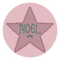 Christmas Star Sticker by ingasi Christmas Star Sticker