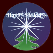 Christmas Star stickers stickers