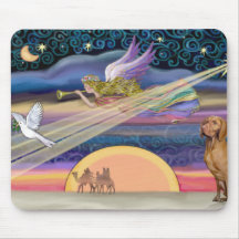 Christmas Star - Viszla 1 Mouse Pads