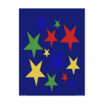 Christmas Stars Post Cards