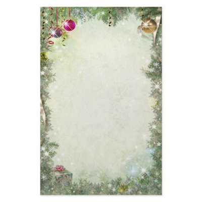 Christmas stationery