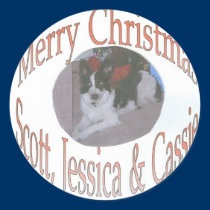Christmas sticker