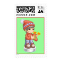 Christmas Stocking Boy Stamp by lilones Christmas Stocking Boy Stamp