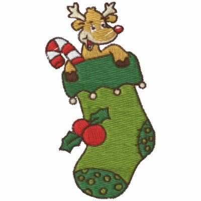 Christmas Stocking embroidered shirts