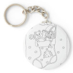 Christmas Stocking keychains