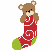 Christmas Stocking Ornament photo sculptures by SoCalTeeShirts Christmas Stocking Ornament photo sculptures