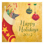 Christmas Stocking Personalized Announcements