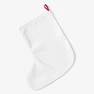 Christmas Stocking Polka Dots Sparkley Jewels Large Christmas Stocking