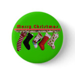 Christmas stockings button