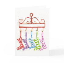 Christmas stockings cards by MedinaA42 Christmas stockings cards