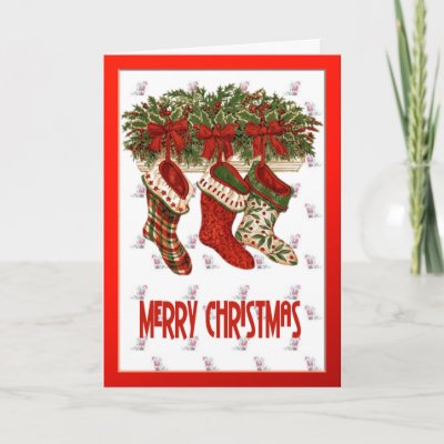 Christmas Stockings cards