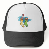 Christmas Stockings Mesh Hat