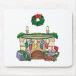 Christmas Stockings Mouse Pad