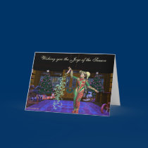 Christmas store card cards